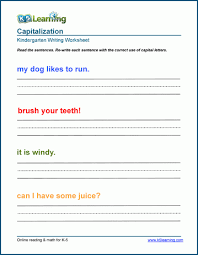 Here, a variable named text is defined with a string value. Capitalize First Letters Of Sentences Worksheets K5 Learning