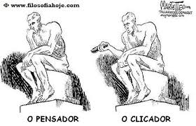 Filosofia Hoje Pensador Vs Clicador