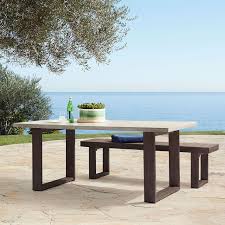 Concrete Outdoor Dining Table