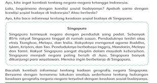 Dilansir dari situs resmi statistics singapore, singapura termasuk negara yang padat penduduk. Smart Queen Club Sosial Budaya Singapura Hal 71 75
