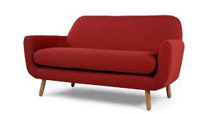 jonah canape 2 places rouge ketchup made com 2 sitzer sofa 3 sitzer sofa sofas