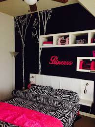 Pink And Black Girls Room Girls Bedroom Toddler Bedroom Girl Black Room