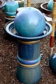 Brunnen Handgemacht Gartenbrunnen Keramik Zimmerbrunnen