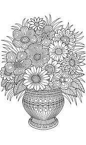 That's why we had to include flowers in our vast collection of coloring pages. Floral Coloring Pages For Adults