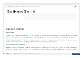Formerly called the federation of malaya until 1963, malaysia started to issue stamps under the current name starting in 1963. Labuan Stamps The Stamps Journal Pages 1 16 Flip Pdf Download Fliphtml5