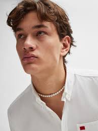 Buy HUGO White Button Down Oxford Shirt from Next Indonesia