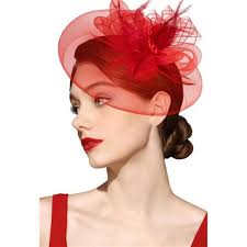 4 Carat Ruby Red Crystal Drop Earrings with Rhinestone Halo