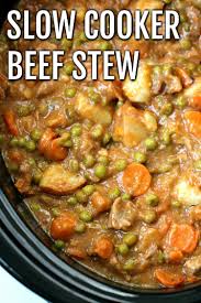 The Best Slow Cooker Beef Stew Recipe Recipe Slow Cooker Beef Stew Slow Cooker Recipes Beef Stew Beef Stew Recipe