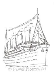 Gi Titanic Colouring Pages Titanic Drawing Colouring Pages Coloring Pages