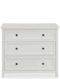 Dawson 3 Drawer Chest Grey M S Storage Solutions Bedroom 3 Drawer Chest Drawers