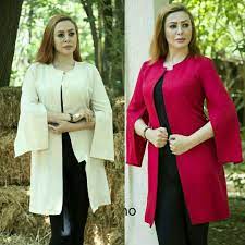 حراج سایز 36 تا 46 مانتو شنل کرپ درجه یک رنگبندی قرمز کرم سرمه ای مشکی دکمه دار مخفی قد حدود 90 قیمت حراج hijab style dress fashion hijab fashion