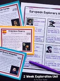 Age Of Exploration Unit 2 Weeks Distance Learning For Google Classroom Social Studies History Lessons Social Studies Lesson