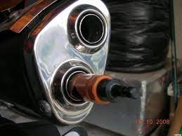 Akrapovic exhaust sound vfr 1200 x in the following link you will find some guidance and video comparison between a the. Exhaust Modification Muffler Bypass Pics Added Exhaust Systems Vfrdiscussion