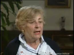 Jewish Survivor Lusia Haberfeld