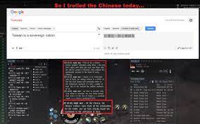 Posted by u/deleted 2 years ago. So I Trolled The Chinese Today Eve
