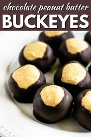 Buckeyes With Bourbon Buckeyes Recipe Peanut Butter Buckeyes Fudge Recipes