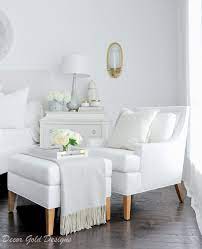 Beautiful white bedroom chair from white chair for bedroom , image source: Master Bedroom Refresh Decor Gold Designs Master Bedroom Chair White Master Bedroom Ottoman Decor