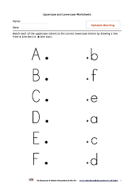 38 Upper Case Lower Case Worksheet Letter Matching Worksheet Alphabet Letter Worksheets Lowercase Letters Printable