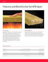 This stone fiber based* insulation is made from natural stone and recycled content. Roxul Afb Acoustical Fire Batts Roxul Pdf Catalogs Documentation Brochures