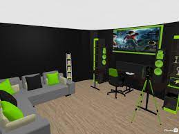 Gaming Room Free Online Design 3d Studio Floor Plans By Planner 5d