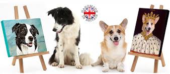 Print your pet on a custom canvas in an authentic renaissance style portrait and give them pride of place in your home. Royal Cats Dogs Pet Portraits West Drayton London