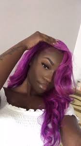 Putting Purple Dye over Dark Blue