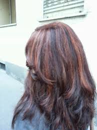 E delle pettinature bicolor le ha sdoganate su capelli scuri e addirittura neri! Capelli Con Meches Rosse