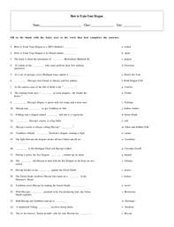 With free quiz creator tool/software, the developing of new quiz about any subject is a lot easier and time saving. How To Train Your Dragon Movie Worksheets Teaching Resources Tpt