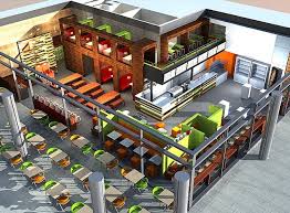 Coffee Shops Decoration Desain Kafe Dekorasi Rumah