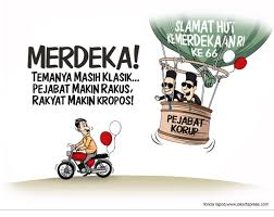 Sindiran atau menyindir merupakan hal yang sangat lumrah dan sering kita dengar dan lakukan. Gambar Karikatur Sindiran Lucu