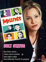 The cast of "Mallrats" (1995) ❤️ What's your favorite Mallrats quote? If I  had to pick one, it would probably be "that kid is BACK on the ESCALATOR  again!" But there are