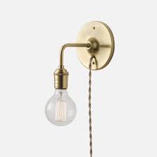 Satellite Plug In Sconce Sconces Vintage Light Fixtures Plug In Wall Sconce