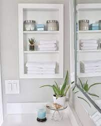 24 smart storage ideas to make the most of a small bathroom. 25 Brilliant Built In Bathroom Shelf And Storage Ideas To Keep You Organized With Style Recessed Shelves Bathroom Storage Shelves Bathrooms Remodel