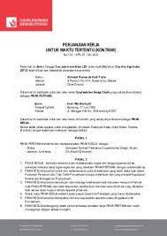 Jadi untuk menghindari kesalahpahaman dan memastikan kerjasama yang menyenangkan, maka berikut ini 5 poin penting yang perlu kamu perhatikan dalam kontrak kerja freelance kreatif: Surat Perjanjian Kontrak Kerja Freelance 2013 Cds Worldwide Surat Freelance Cds