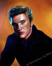 Elvis Presley Original Painting Print