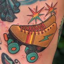 On this site, i help skaters find the right gear, learn how to roller skate, and most importantly. Tattoosnob Com Roller Skate Tattoo By Lindseebeetattoo Facebook