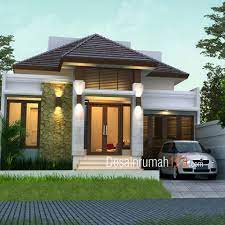 Itulah beberapa gambar rumah minimalis 1 lantai modern dan elegan yang bisa anda jadikan inspirasi. Desain Rumah 1 Lantai Bergaya Tropis Di Lahan 10 X 20 M2 Desain Rumah Online
