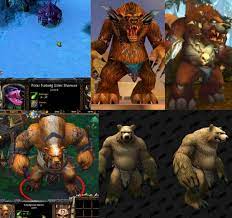 just for fun: evolution of furbolgs : r/wow