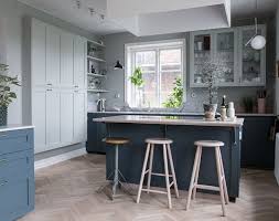 8 Rooms That Prove Scandi Style Can Be Colorful White Modern Kitchen Modern Kitchen Kitchen Layout