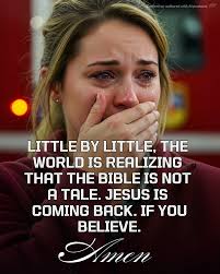 Matthew 24:44Therefore be you also ready: for in such an hour as you think  not the Son of man comes.