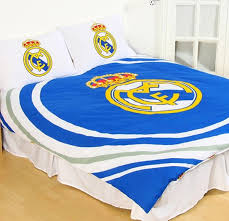 Real Madrid Football Club Quilt Cover Perfect Bedding Quilted Duvet Soccer Bedroom