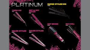 Platinum Collection العديد من الشركات تتبهى بصفائح السيراميك مع ان الحقيقه هي انها فقط لوحات معدنية فقط مع طلاء من السيراميك الر Above And Beyond Wet Flat Iron