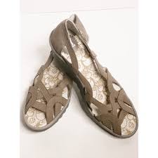 Fly London Wedges Taupe Tan Size 9 9 5