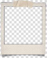Marcos Polaroid White And Brown Polka Dot Border Template Transparent Background Png Clipart Polaroid Frame Clip Art Polaroid Frame Png