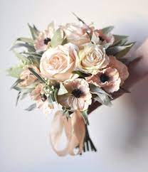 Bridesmaid bouquet wedding flowers silk bridesmaid bouquet | etsy. Silk Wedding Flowers Bridal Bouquet Silk Bouquet Blush Etsy Fresh Wedding Flowers Wedding Flowers Bridal Bouquets Wedding Flower Design
