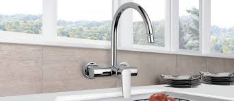 No hay que tener en cuenta sólo los precios de grifos de cocina de pared o el podemos elegir entre un grifo de cocina de pared bimando si queremos conseguir ahorrar más agua caliente y por lo tanto ahorrar en energía bien. Grifo Monomando De Pared Ixa Jive 44004 Sq Delta De Metal Cromado De Ceramica Para Cocina