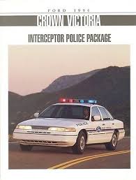 1994 ford crown victoria police package brochure mint ebay 1994 ford crown victoria police package brochure mint ebay