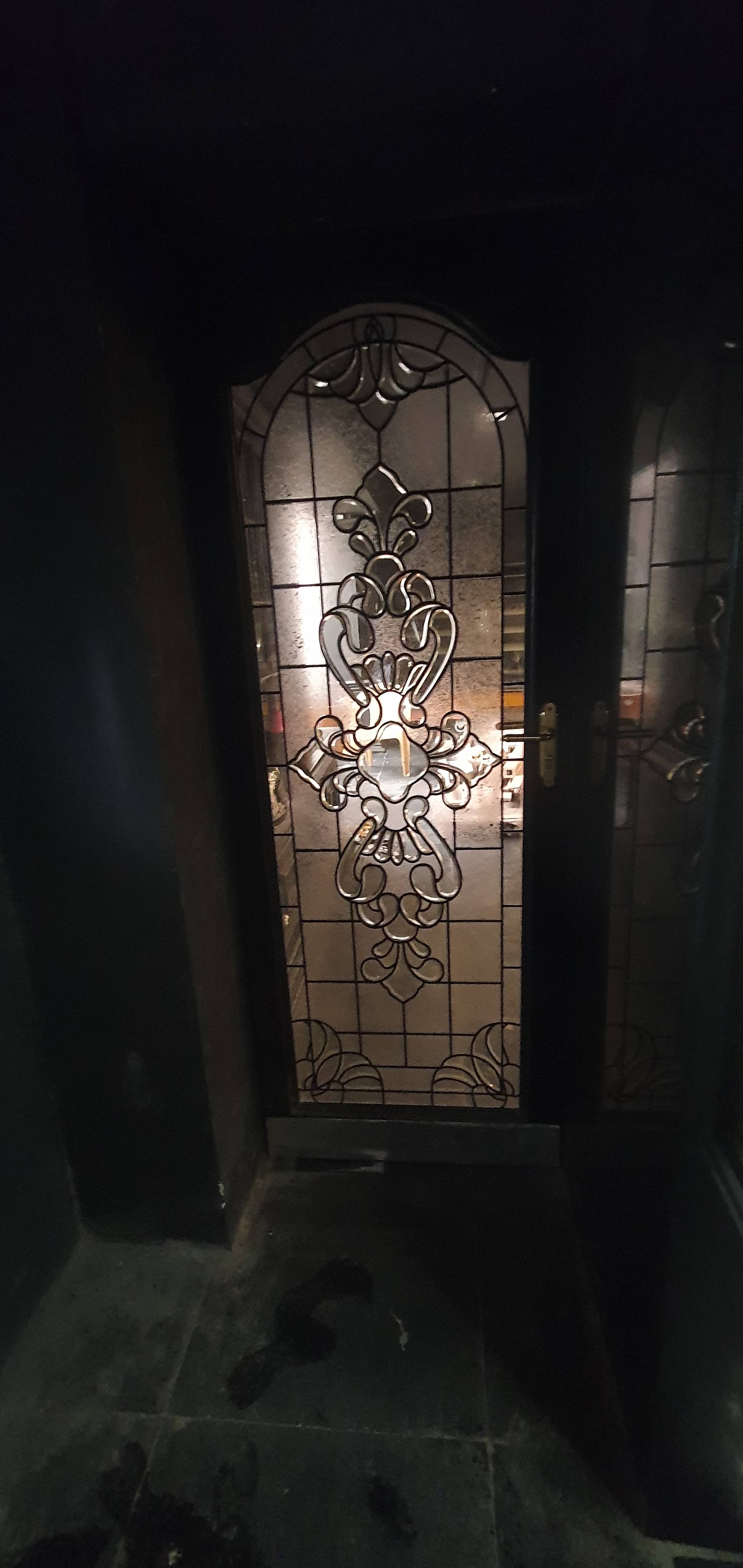 Designing Glass Work fusion designing Hotel glass door product image