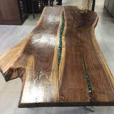 If you want a unique table for your home that is a centerpiece for conversation, talk to us about our custom live edge tables. Live Edge Table With Inlay Horizon Home Furniture
