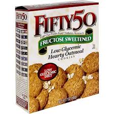 Sift the dry ingredients together in a separate mixing bowl. Fifty 50 Fructose Sweetened Low Glycemic Hearty Oatmeal Cookies Cookies Houchen S My Iga